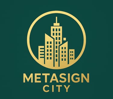 Metasign City domains logo