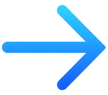 Right arrow showing the next step in the process