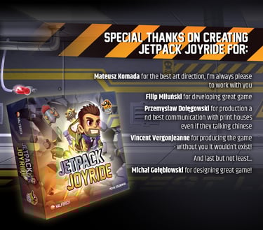 Special thanks to Mateusz Komada, Vincent Vergonjeanne, Michał Gołębiowski