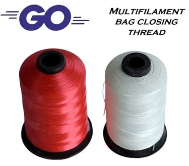 Multifilament Bag Closing Thread – High Strength & Smooth Stitching