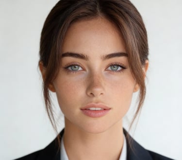 Emma, headshot, Ai, ai model, model, actress, film, commercials, music videos,