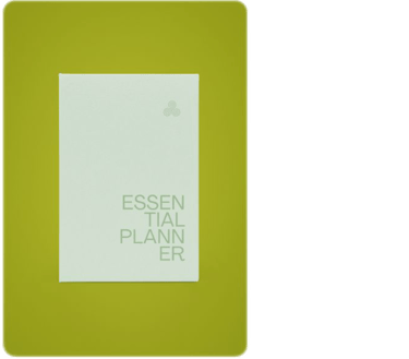 Essential Planner 2025 : Nuova Copertina - 18 Colorazioni Diverse