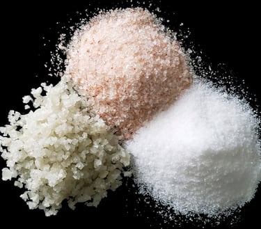 Celtic, Himalayan & Sea Salt