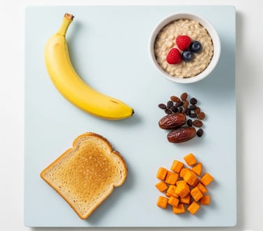 alimentos para corredores de rua