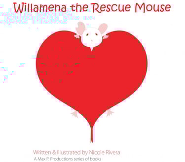 willamena the rescue mouse children's book kids fun animal compassion teach