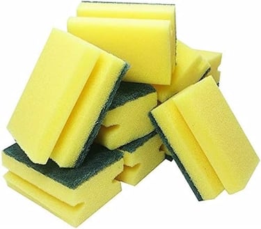 a pile of sponge sponges with sponges on top of them