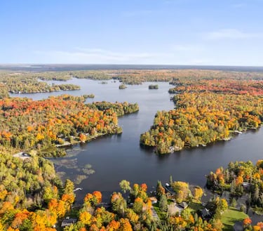 A lake in the Township of Trent Lakes, Ontario.