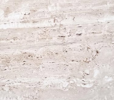 Trawertyn Bianco - biały jasny, włoski kamień naturalny