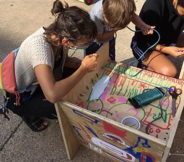 binocolo design atelier pour enfant