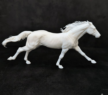 Running thoroughbred 3d printed model.