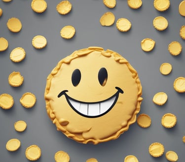 a smiley face with a dollar sign on it