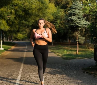 Corrida para emagrecer rápido com queima intensa de calorias