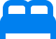double bed icon