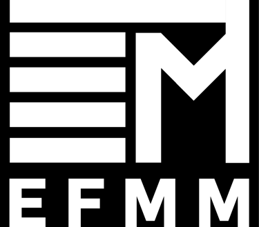 a logo for efmm