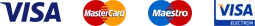 Visa Mastercard Maestro si Visa Electron
