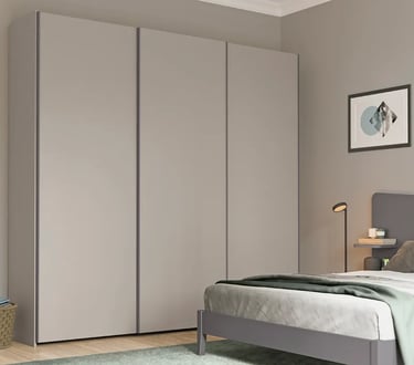 MazarakisArt: Συρώμενη Ντουλάπα Δωματίου - Λευκό 01