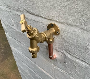 New tap installation completed by AXM Plumbing Services in Malvern