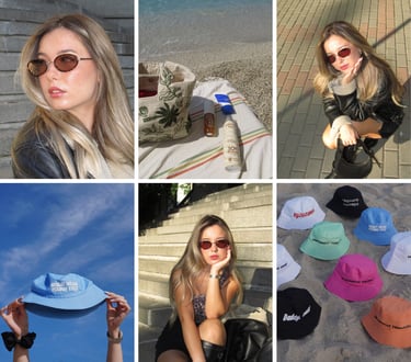 Fashion and beauty UGC content portfolio with lifestyle videos