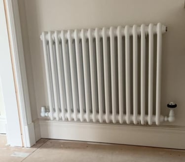 Thermostatic radiator valve upgrade in Evesham home for better temperature control