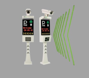 Lector de Patentes ZKTeco LBRS1000