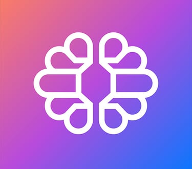 a flower with a purple background