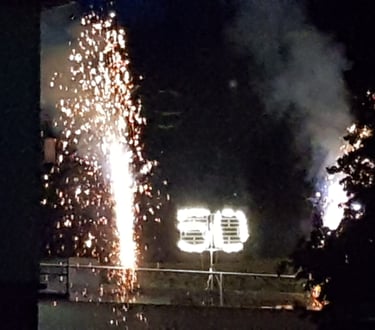 Geburtstagsfeuerwerk Saarlouis