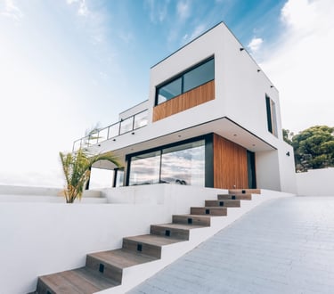 Vivienda con estructura ligera de madera en Finestrat