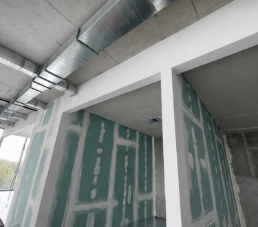 Pregradni zidovi i spušteni plafoni