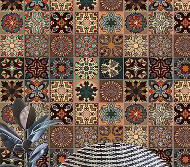 Moroccan Style Tile Stickers