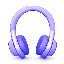 Purple headphones icon for MuleBuy spreadsheet electronics category