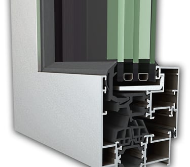 Ventana de hoja oculta