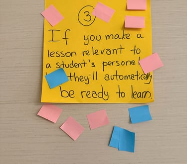 principles of adult learning myth 3