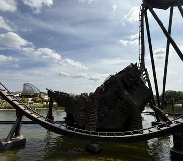 Krake heide park b&m dive coaster
