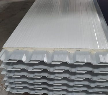 PUF Roofing Panel  - Vertical Lapping