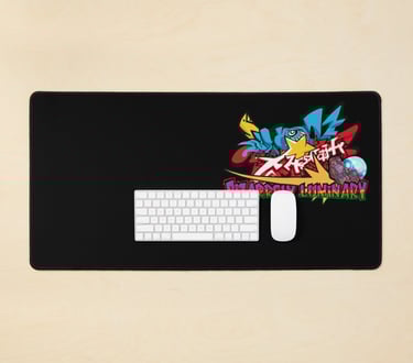 BIZARRELY LUMINARY Mouse Pad - DESK MAT