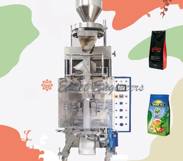 Quad Collar Type Pouch Packing Machine | Standing Pouch packing mahine