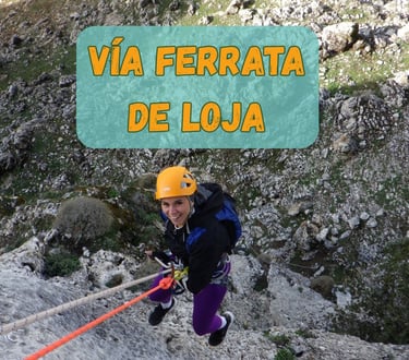 → Vía ferrata de Loja en Andalucía