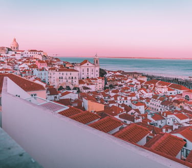 Alfama district in Lisbon