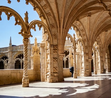 Monastery Jeronimo's in Lisbon, Portugal
