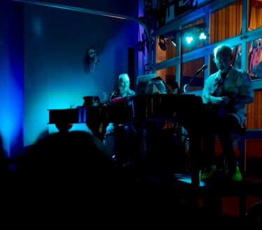 Karey Nickel and Dave Coldren put on a show in Visalia, California