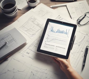 Screenshot of a personalized workout plan displayed on a tablet.