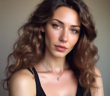 woman smiling wearing denim jacket