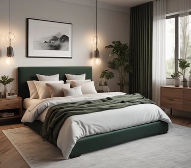 Bright living room with modern inventory