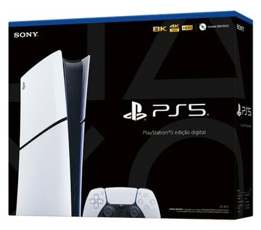 Console PlayStation® 5 Slim Edição Digital 825 GB Branco - Sony