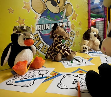 Build a Bear Options at Runaround Soft Play Sheffield