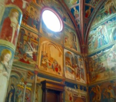Cattedrale di Atri affreschi Andrea De Litio