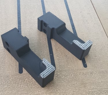 Pice de robot pique-carotte avec zone de contact souple