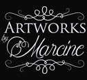 artworks by marcine logo nj best mural artist near me