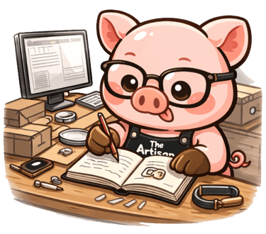 Milo & Lyra, whimsical silver mascots from The Artisan Lab Designs keepsake collections