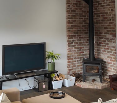 Living room Mangawhai new build - CHR Builders